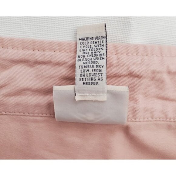 St. John's Bay Pink Lightweight Button Closure 4-Pocket Anorak Jacket Size PM - Picture 11 of 11